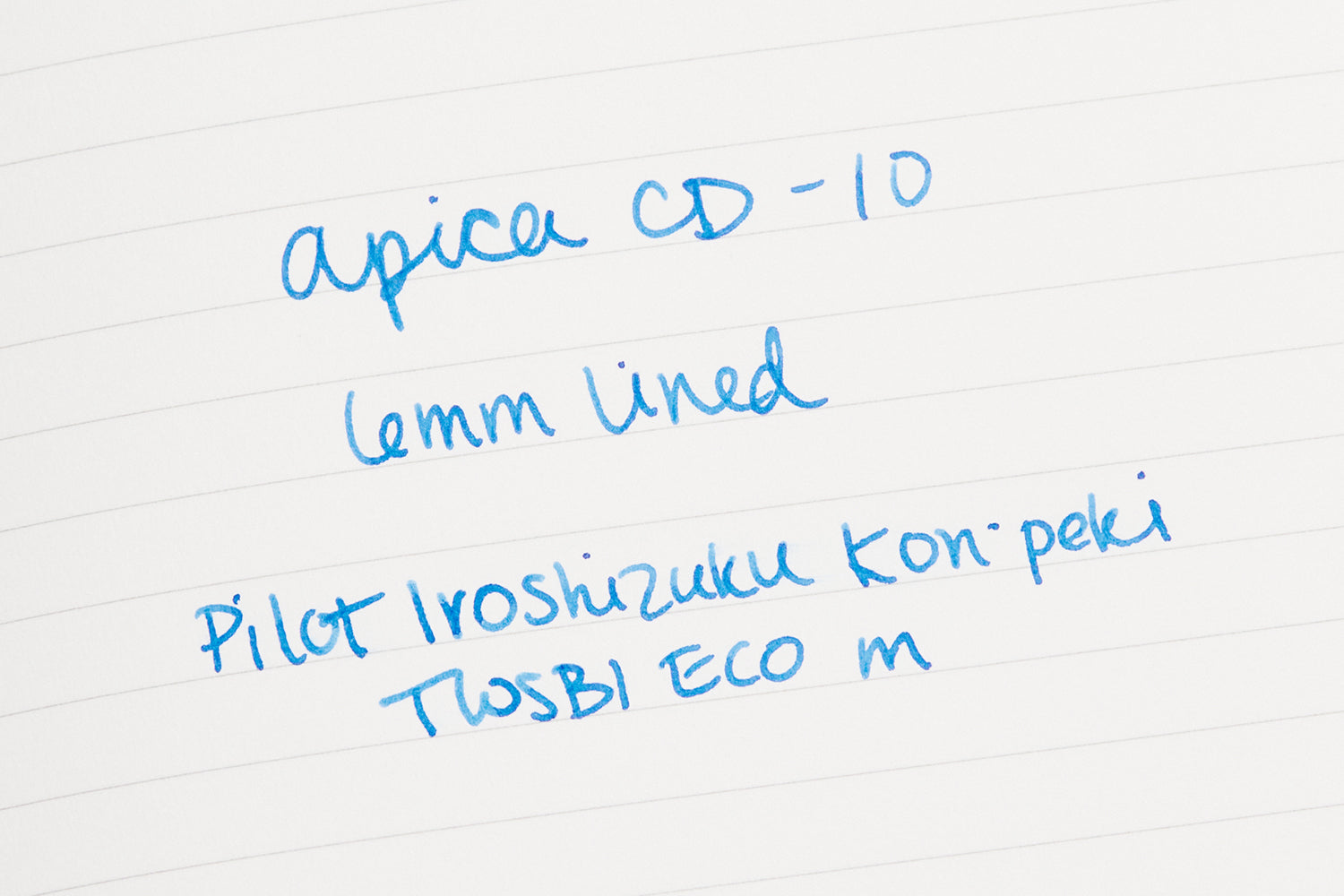 Apica CD-10 A6 Notebook - Black, Lined