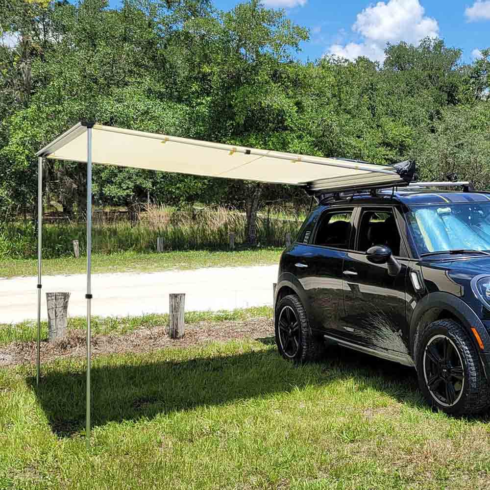 Yescom Awning 6' 7 x 8' 2 Vehicle Rooftop Side Tent Shade