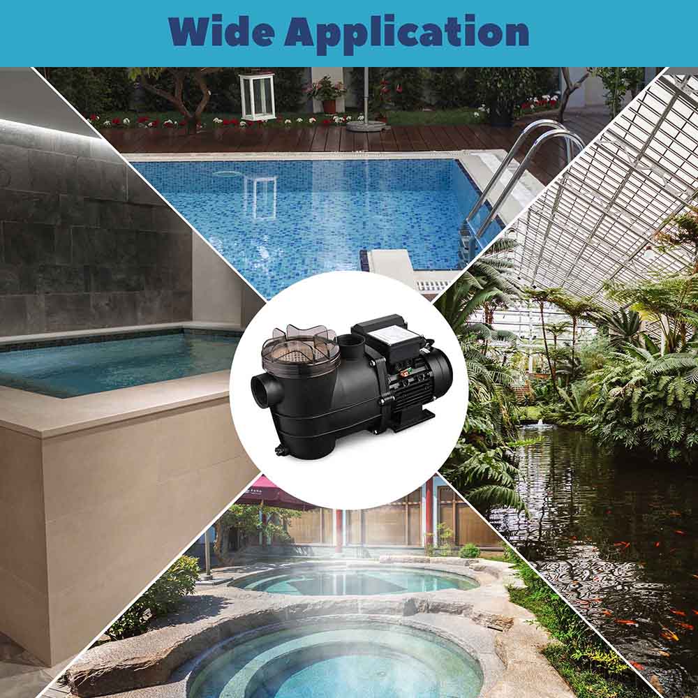 Yescom 3/4HP Pool Pump for Above Ground Pool 2640GPH