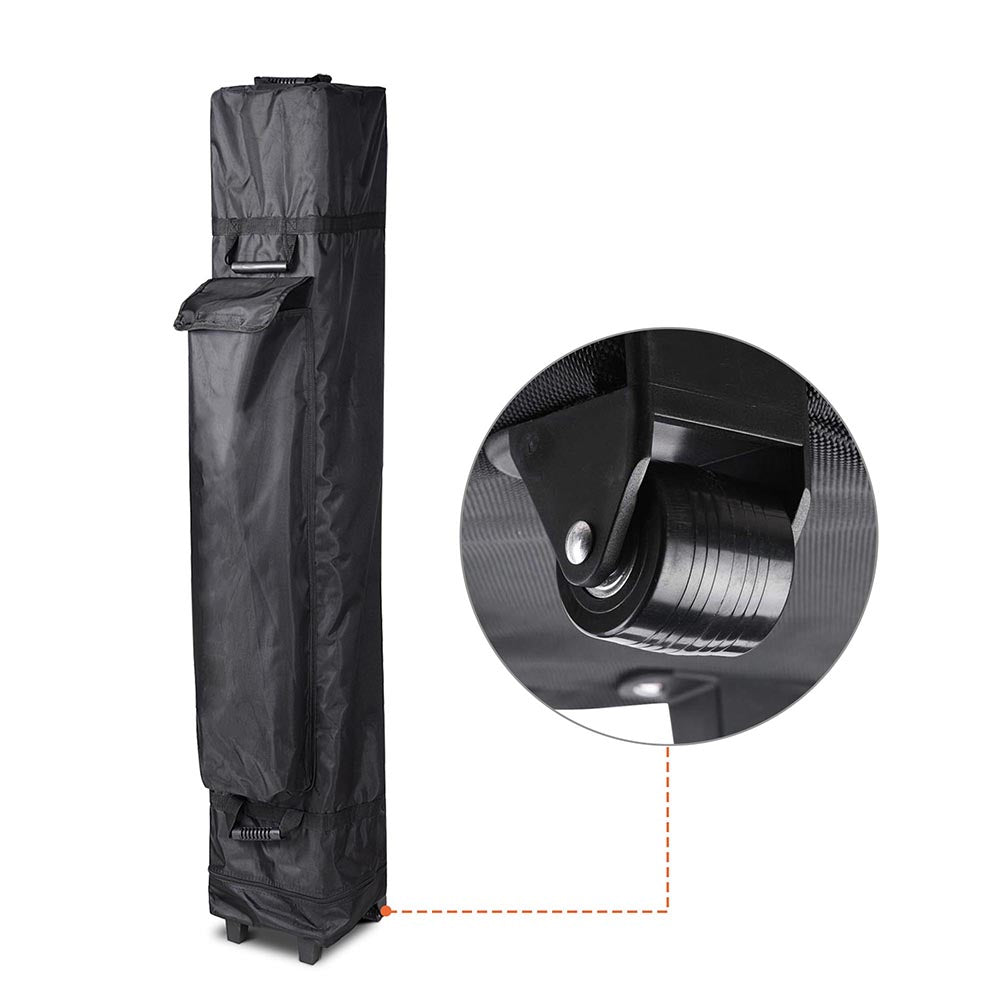 InstaHibit Canopy Storage Bag w/ Wheels 11x11x63 for 10x10