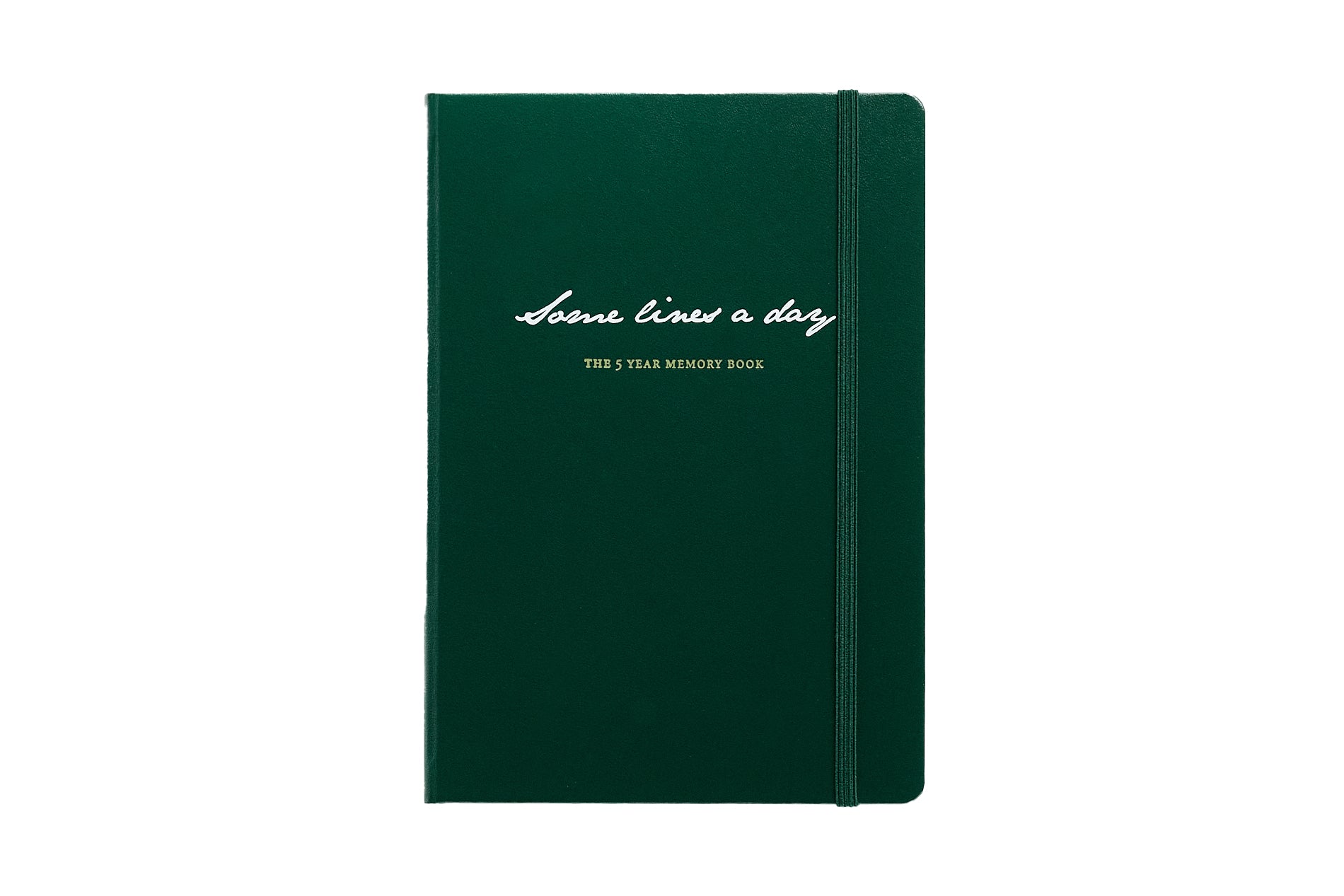 Leuchtturm1917 Some Lines a Day 5 Year Memory Notebook - Forest Green