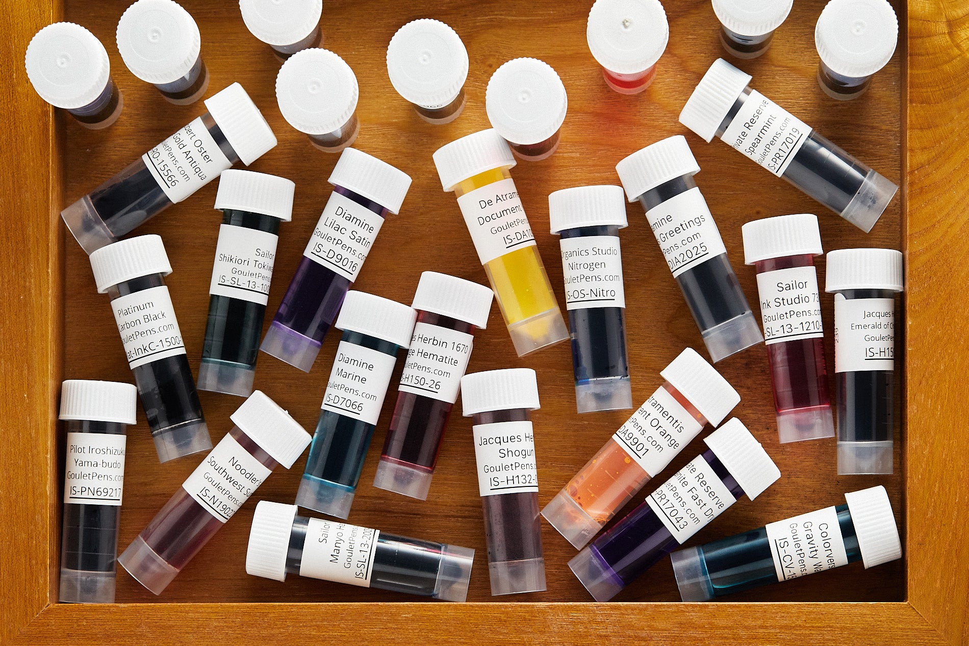 Jacques Herbin Best Sellers Ink Sample Set