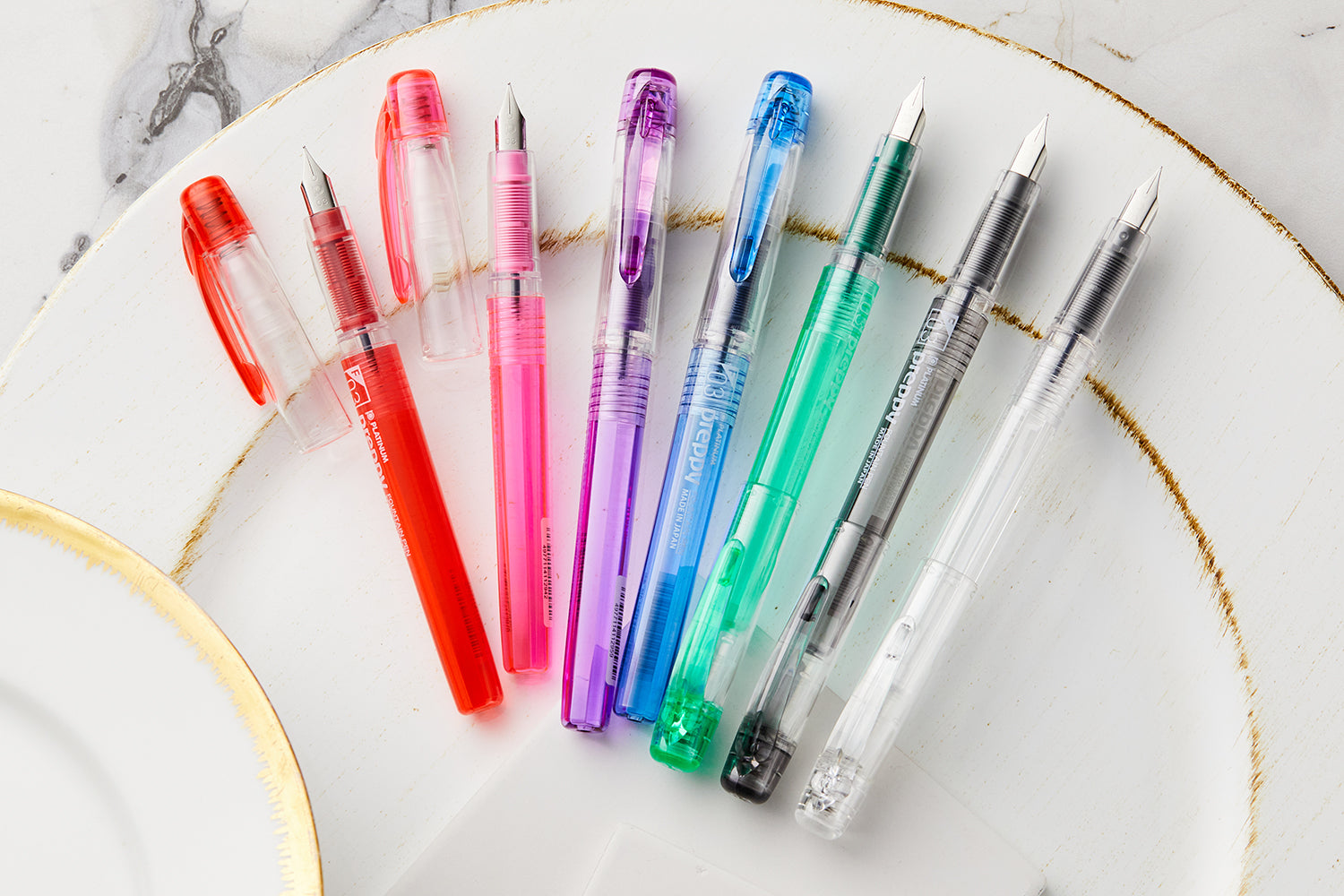 Platinum Preppy Fountain Pen - Crystal