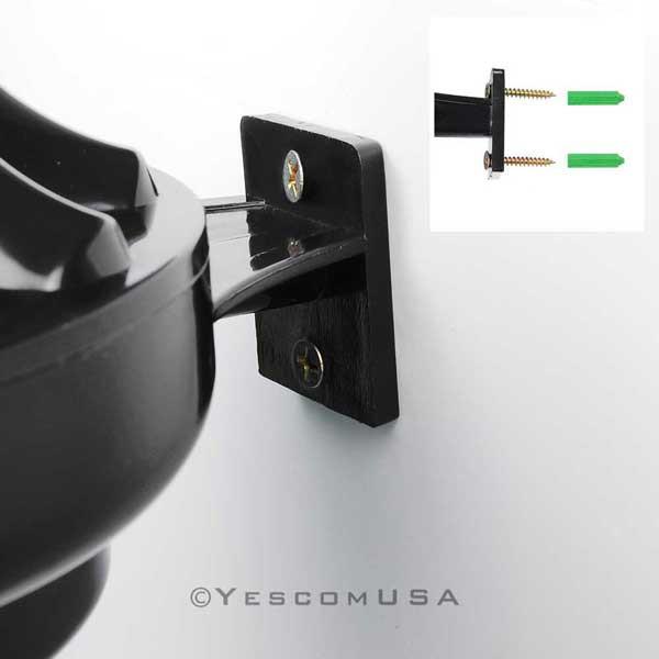 Yescom Adjustable Flag Pole Holder Bracket for 1 inch Pole