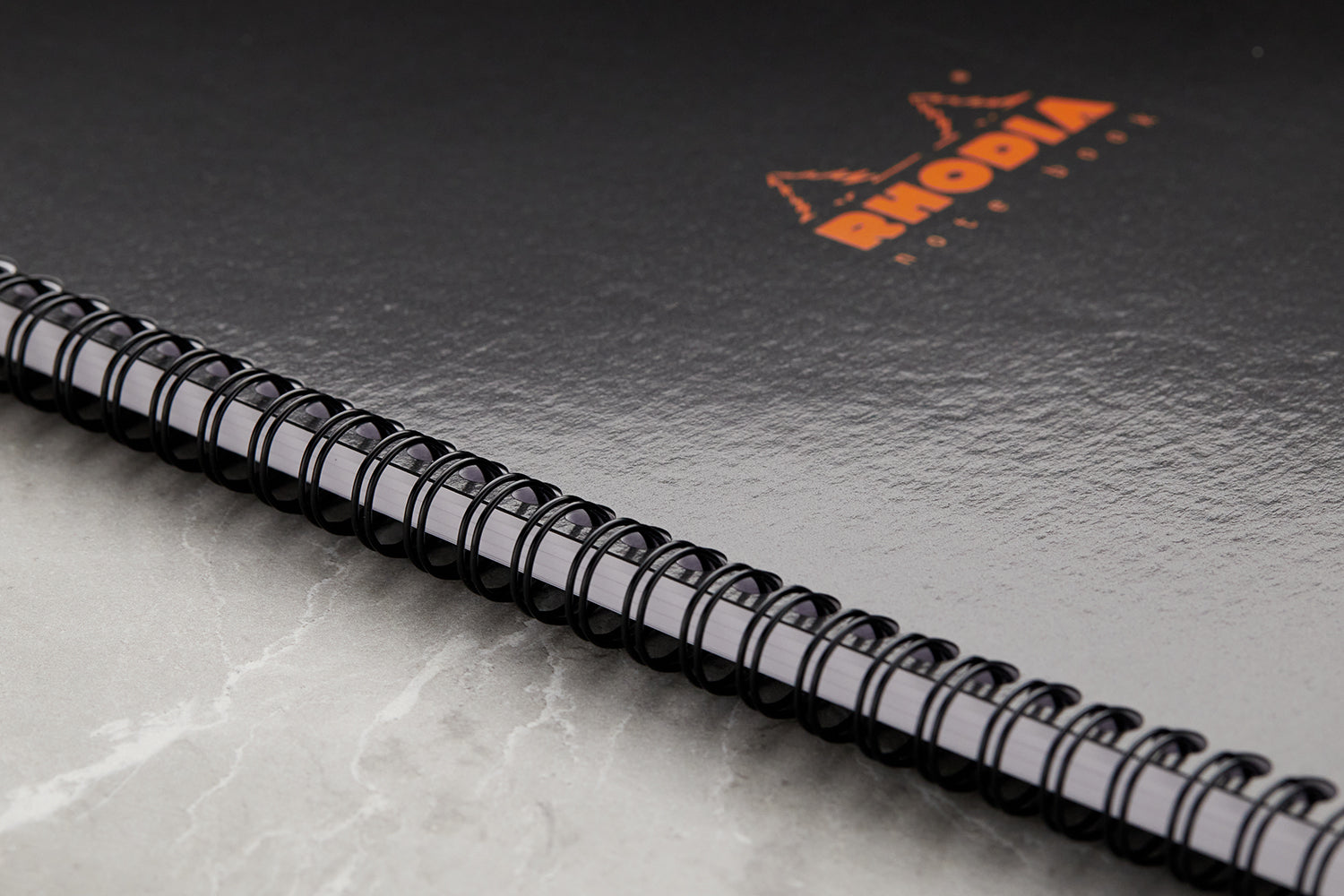 Rhodia Classic Wirebound Notebook - Black, Dot Grid (8.86 x 11.69)