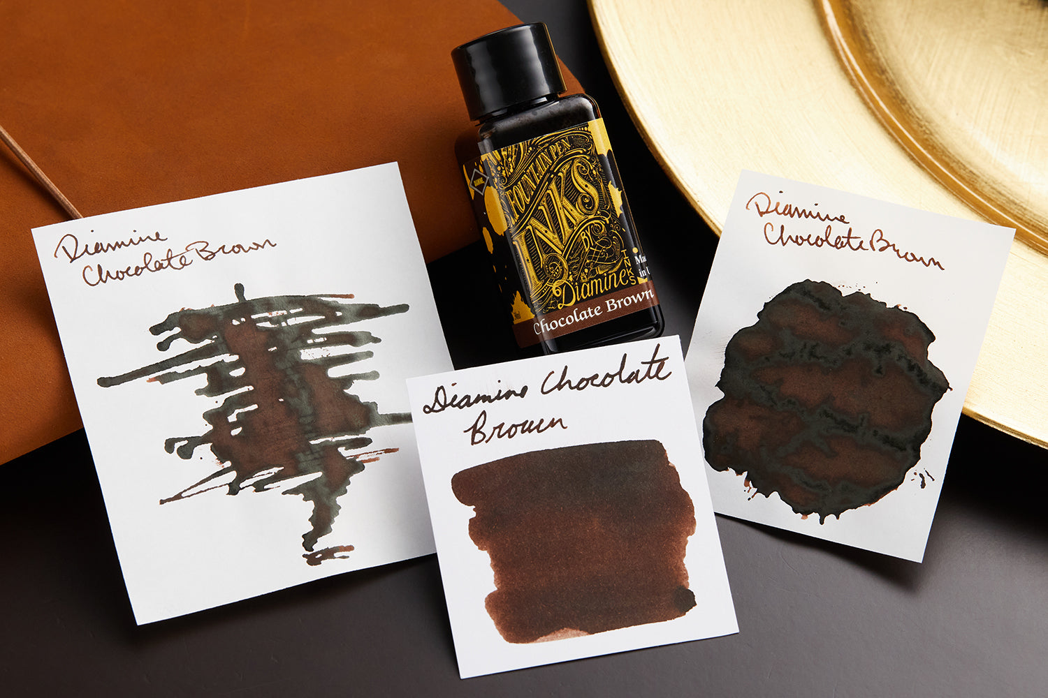 Diamine Chocolate Brown - 30ml Bottled Ink