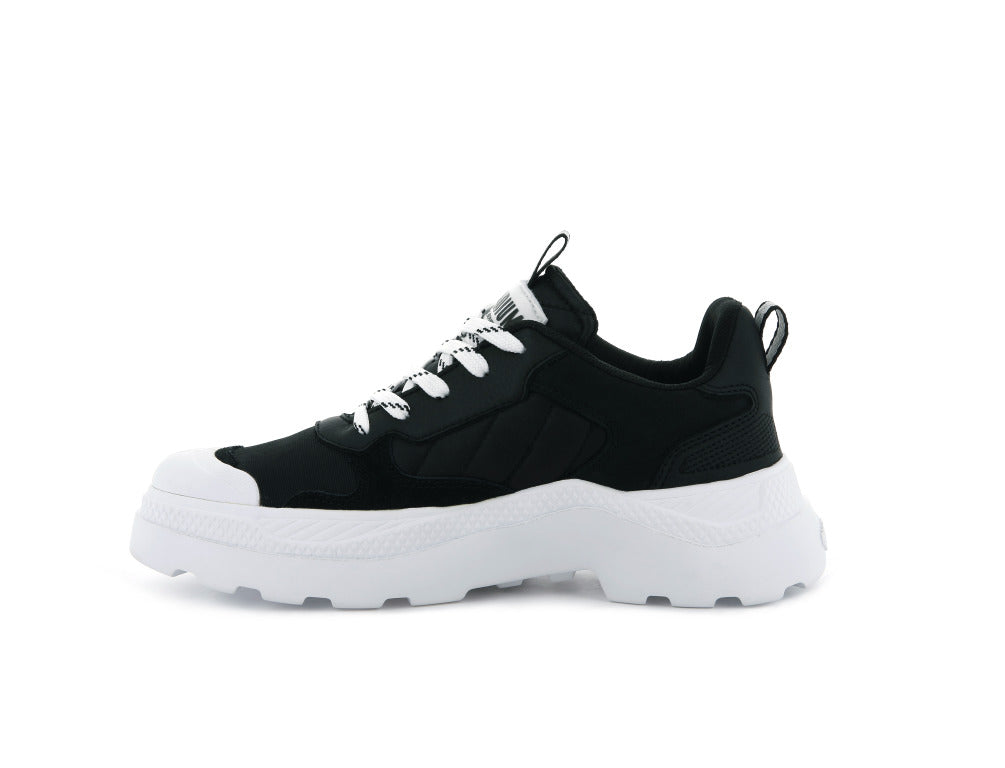 76425-002-M | PALLAKIX 90 LOW | BLACK/WHITE