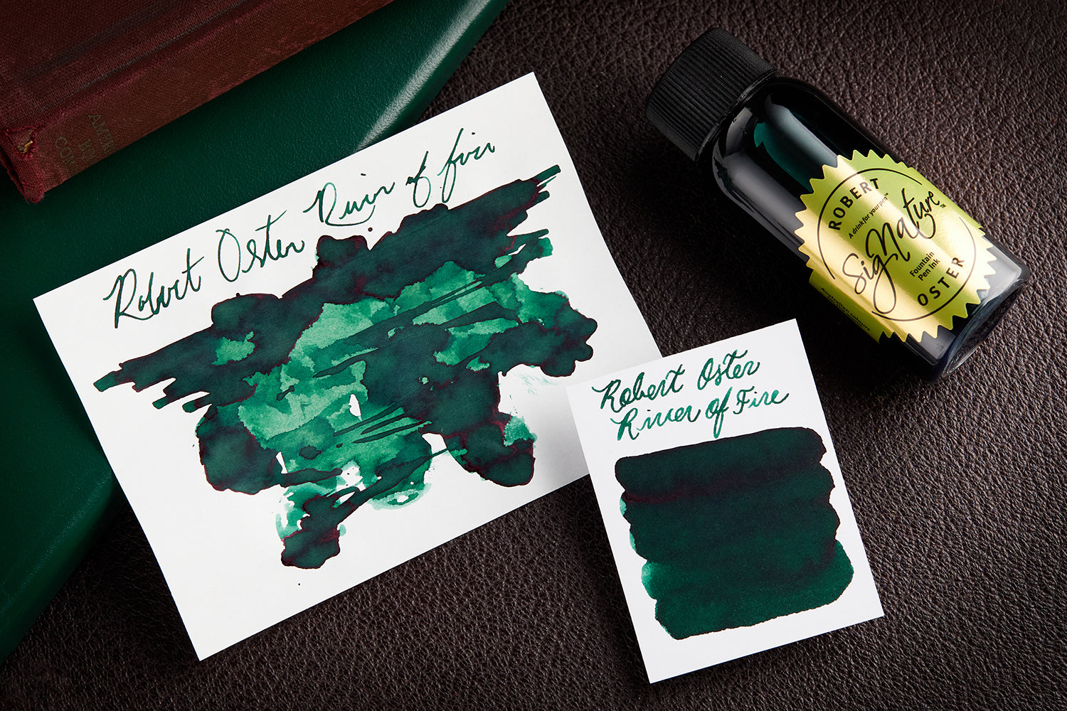 Robert Oster River of Fire - Ink Sample