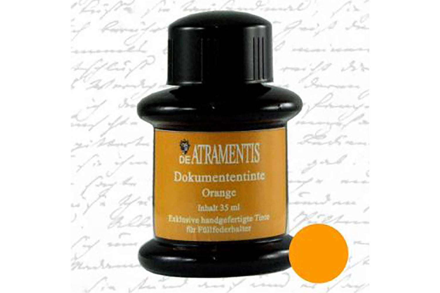 De Atramentis Document Ink Orange - 45ml Bottled Ink