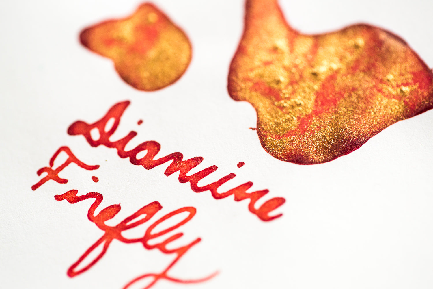 Diamine Firefly - Ink Sample