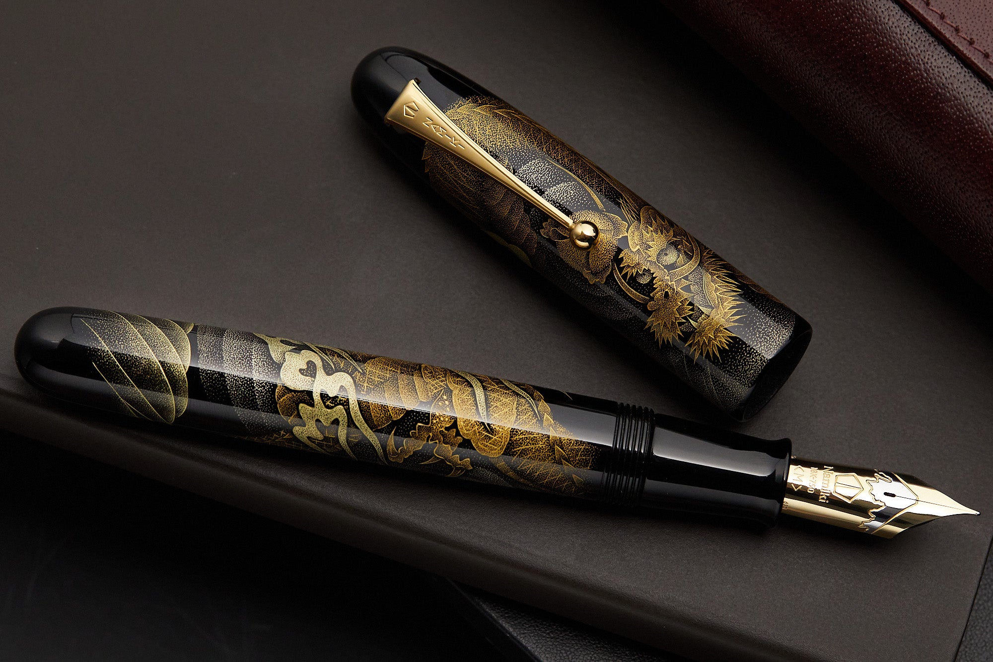 Namiki Emperor Chinkin Fountain Pen - Dragon