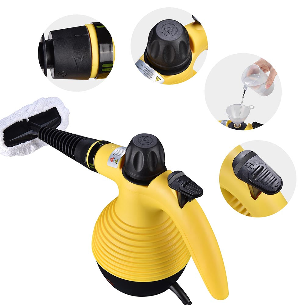 Yescom Handheld Steam Cleaner 3.2 bar High-pressure Steam