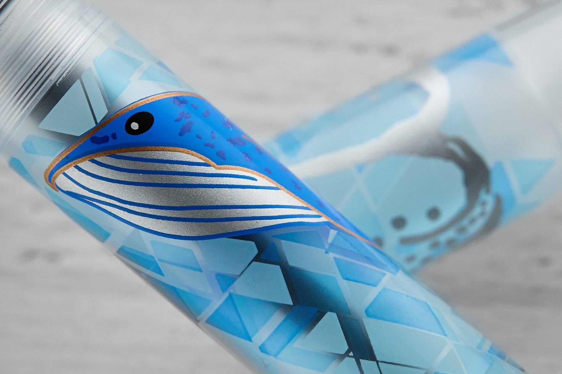 Opus 88 Demonstrator Fountain Pen - Blue Whale