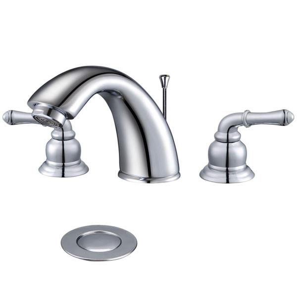 Yescom 2-handle 8 Widespread Bathroom Faucet w/ Pop-up Drain