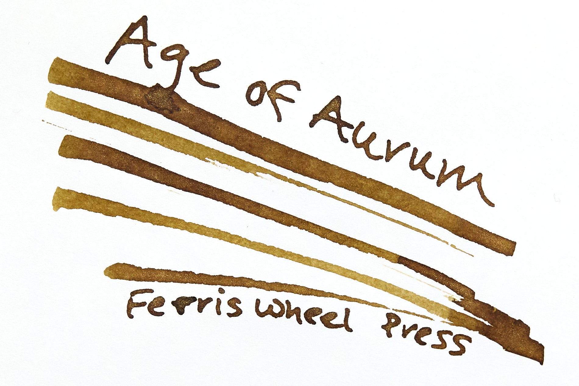 Ferris Wheel Press Age of Aurum - 20ml Bottled Ink