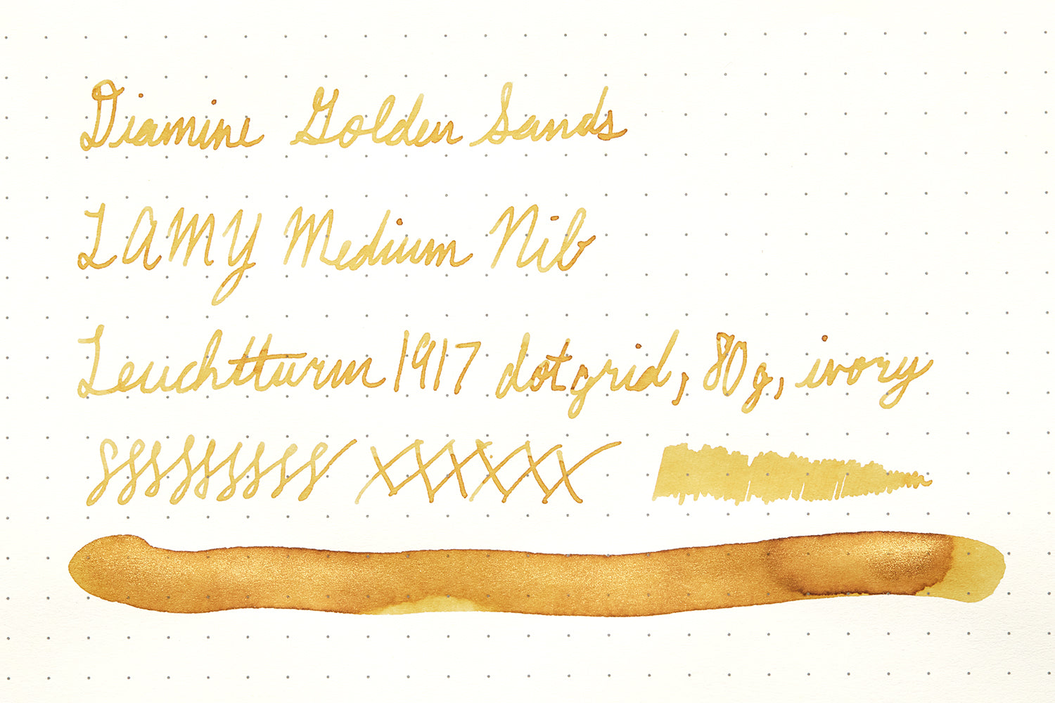 Diamine Golden Sands - 50ml Bottled Ink