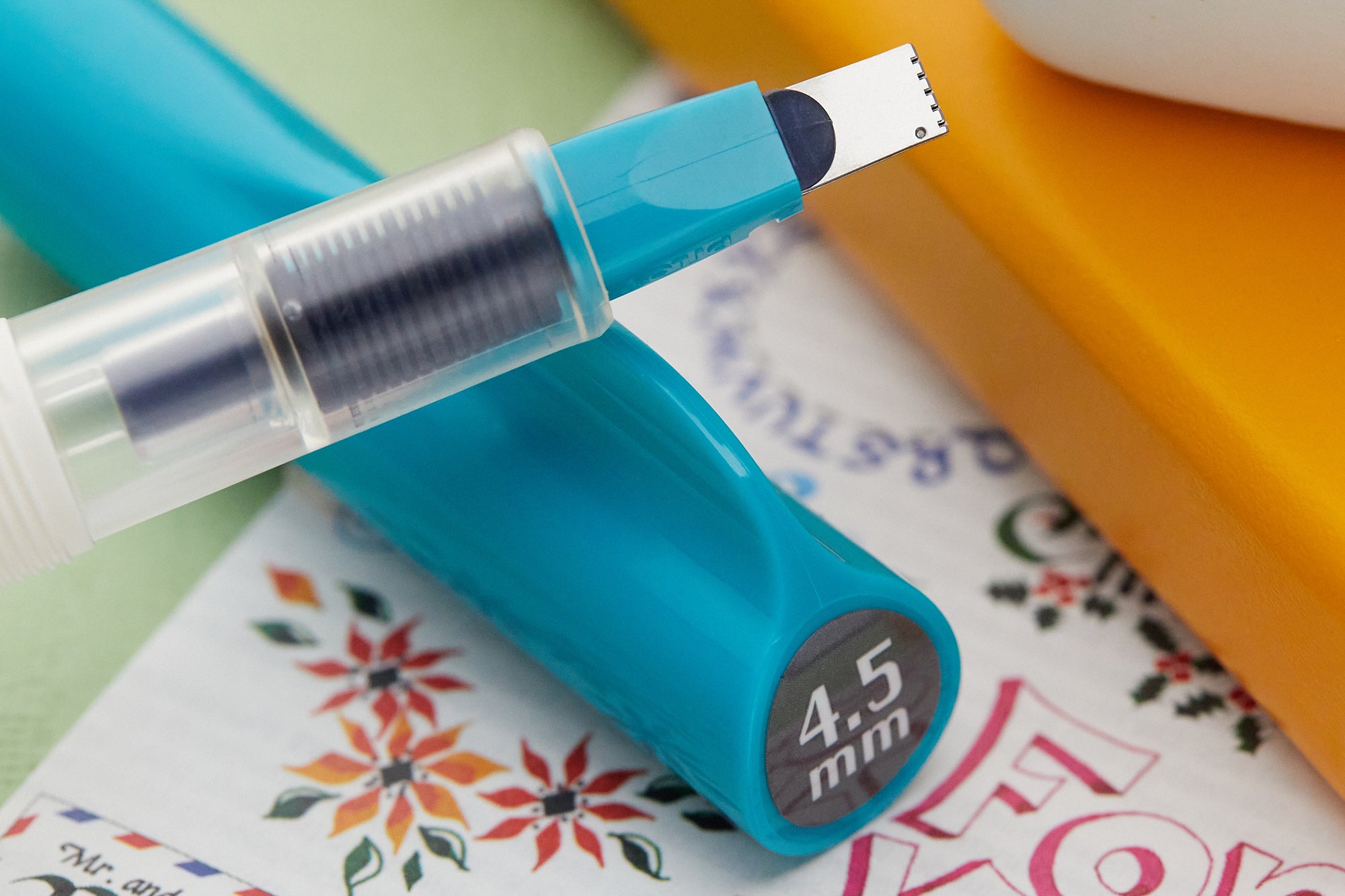 Pilot Parallel Fountain Pen - Teal, 4.5mm