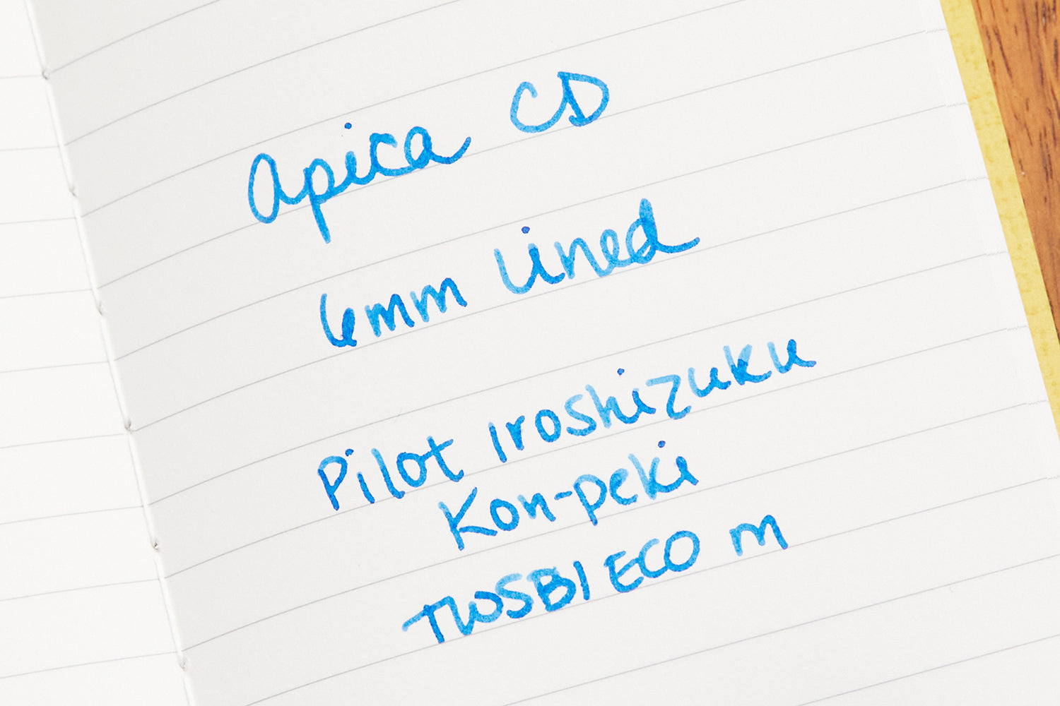 Apica CD-7 A7 Notebook - Black, Lined