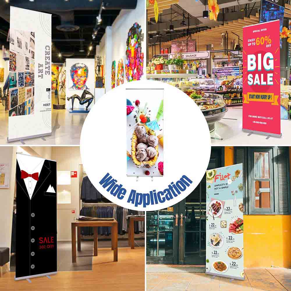 Yescom 10pcs Trade Show Retractable Banner Stand 33 x 79 Wholesale