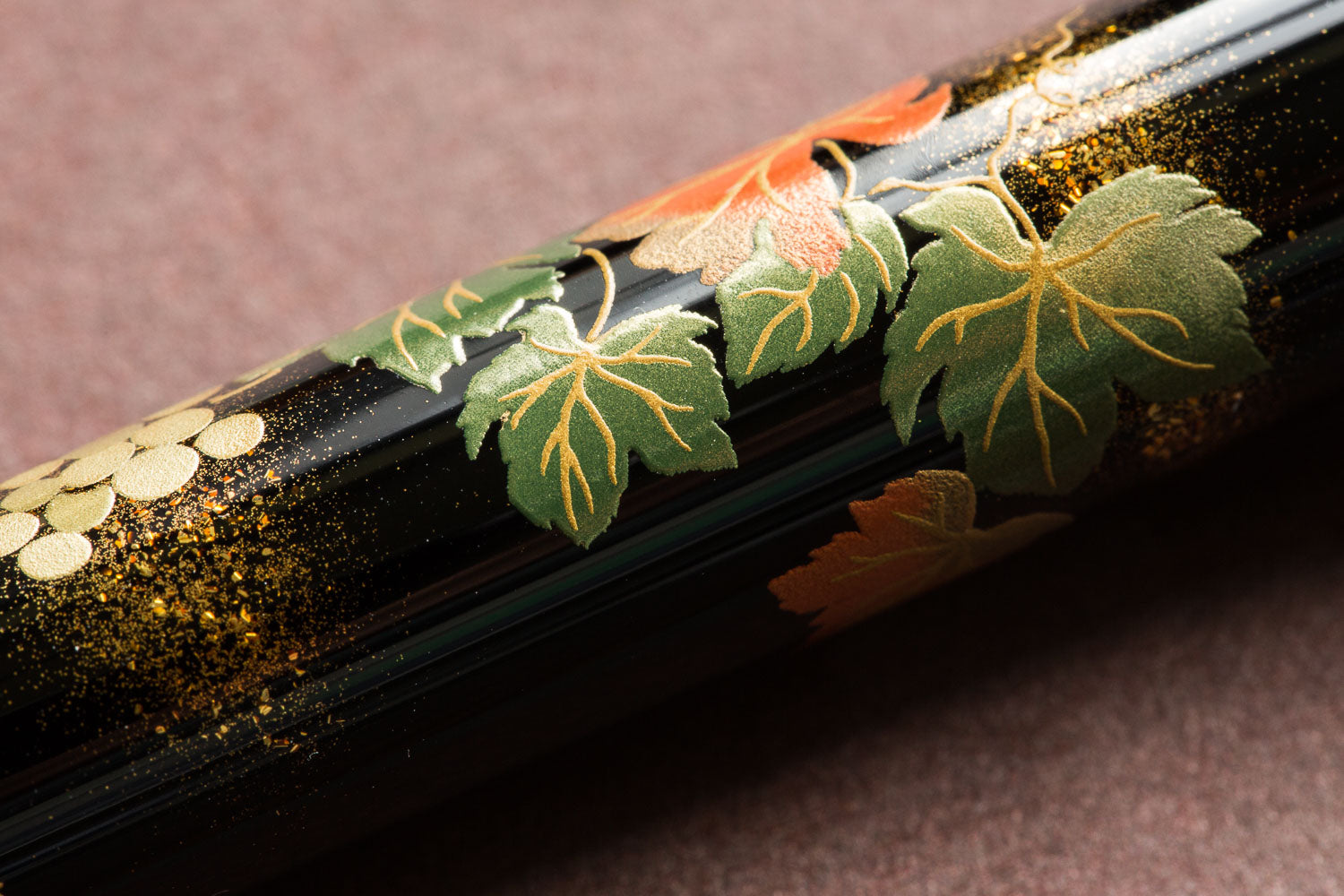 Namiki Yukari Maki-e Fountain Pen - Grapevine