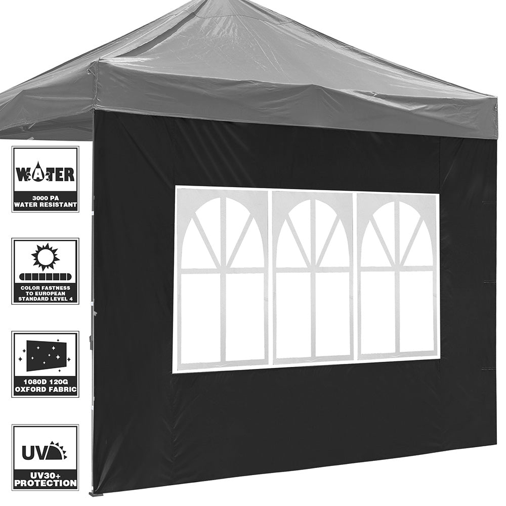 Yescom Canopy Tent Wall with Windows 1080D 9.6x6.7ft 1pc