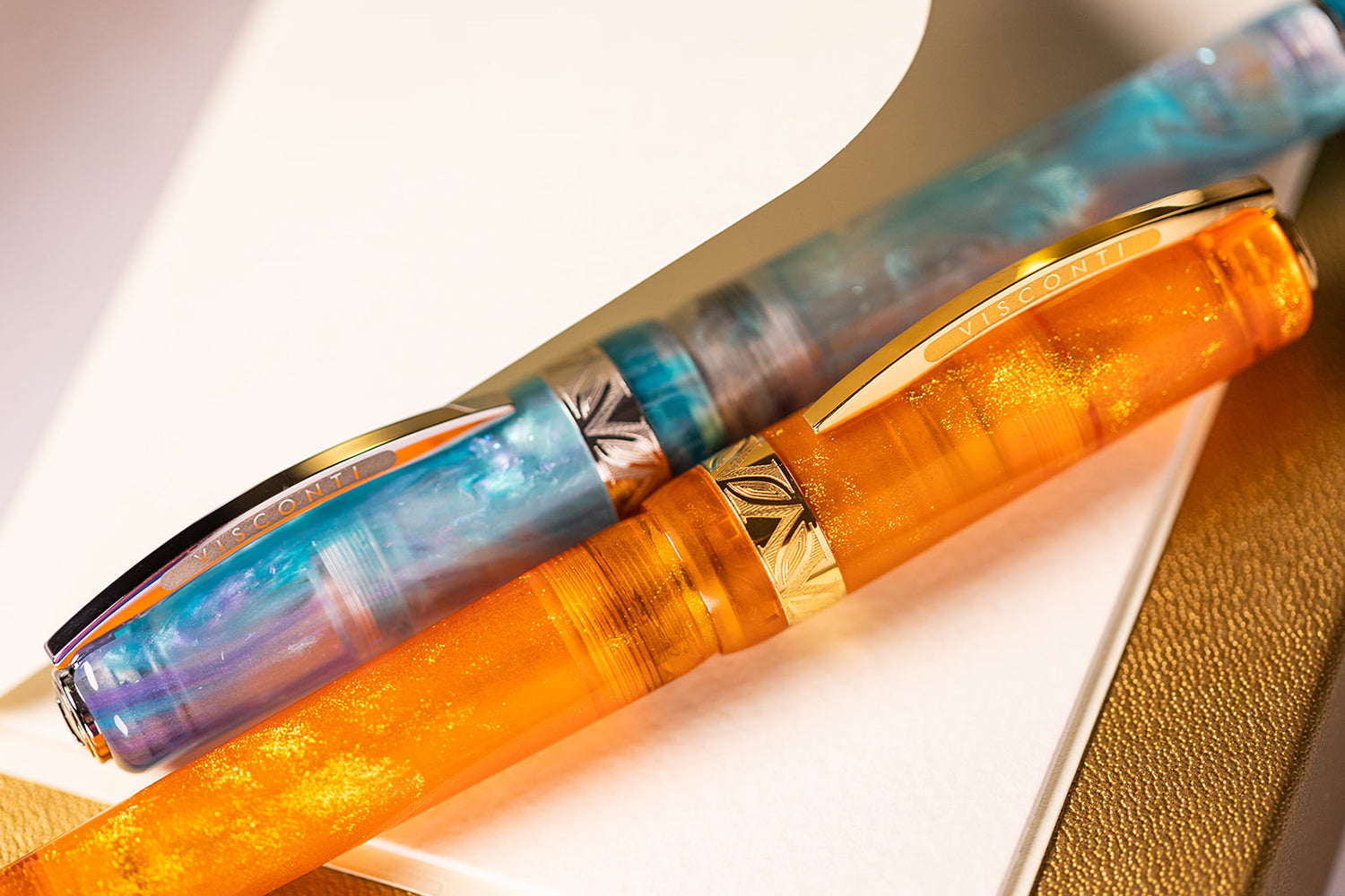 Visconti Kaleido Fountain Pen - Fire Opal