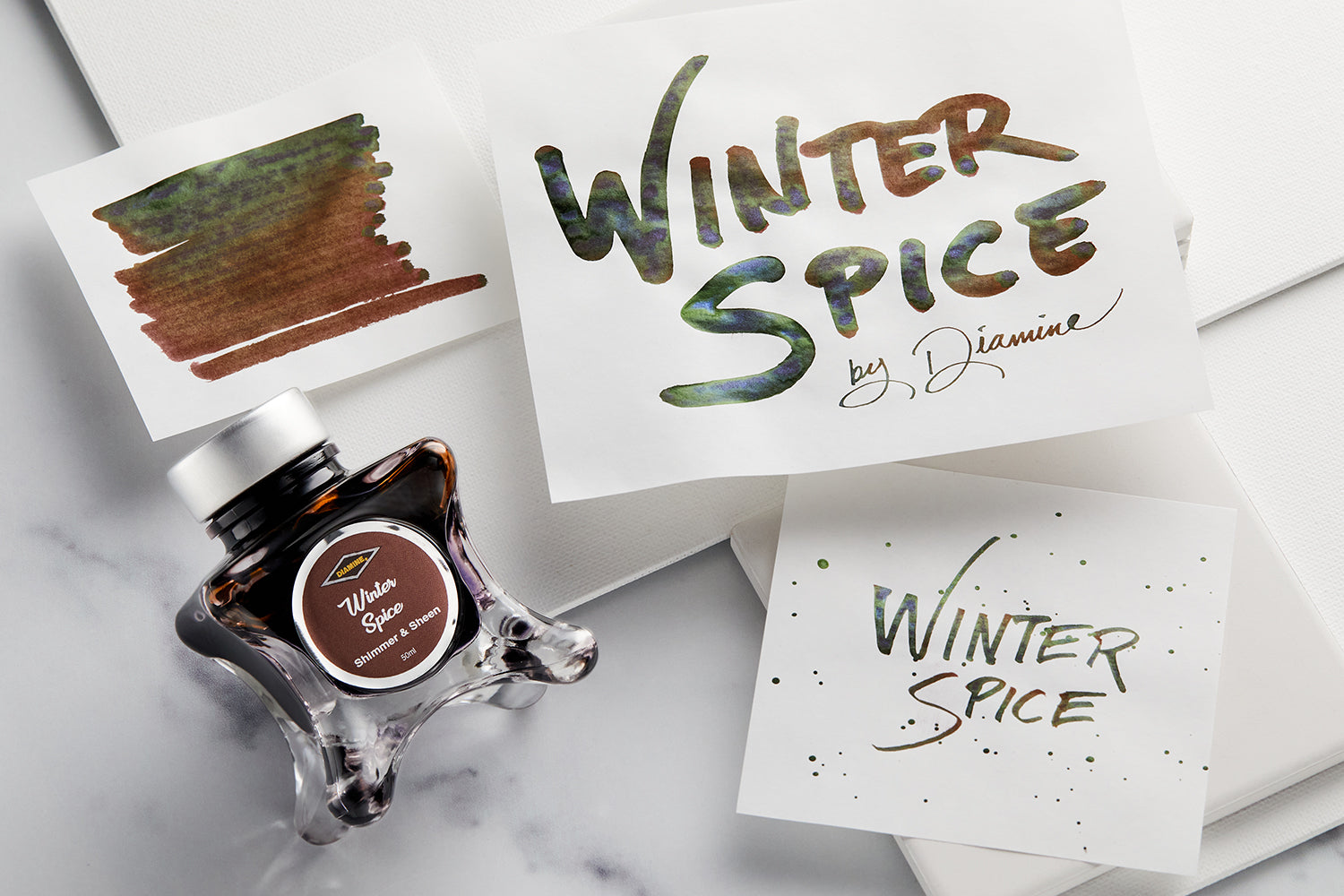 Diamine Winter Spice - Ink Sample