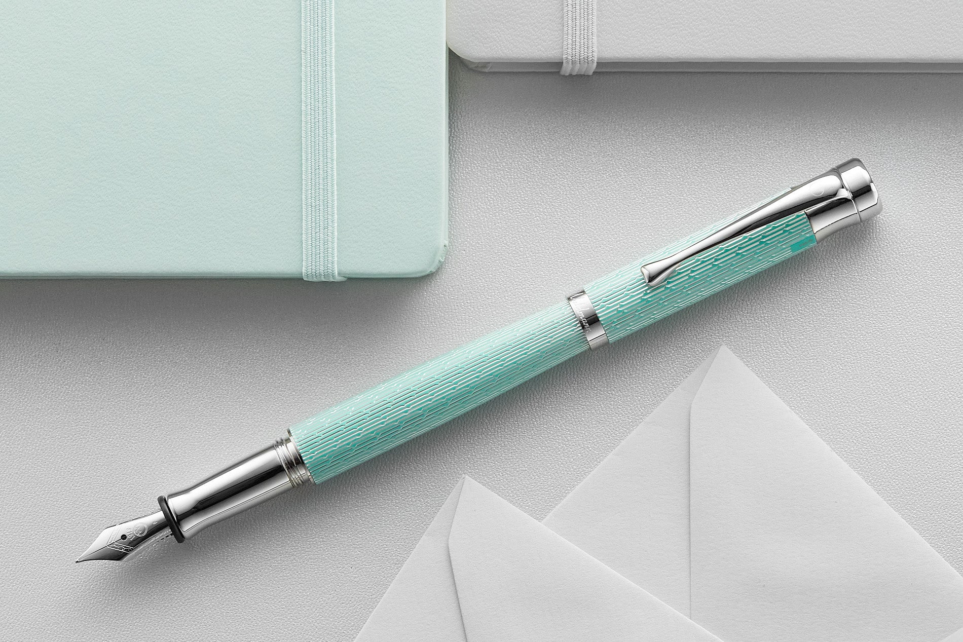 Waldmann Tango Imagination Fountain Pen - Aquamarine