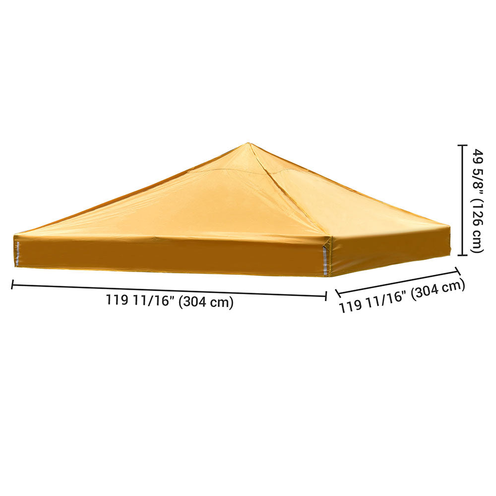 Yescom 10'x10' Ez Pop Up Tent Canopy Top Replacement Cover