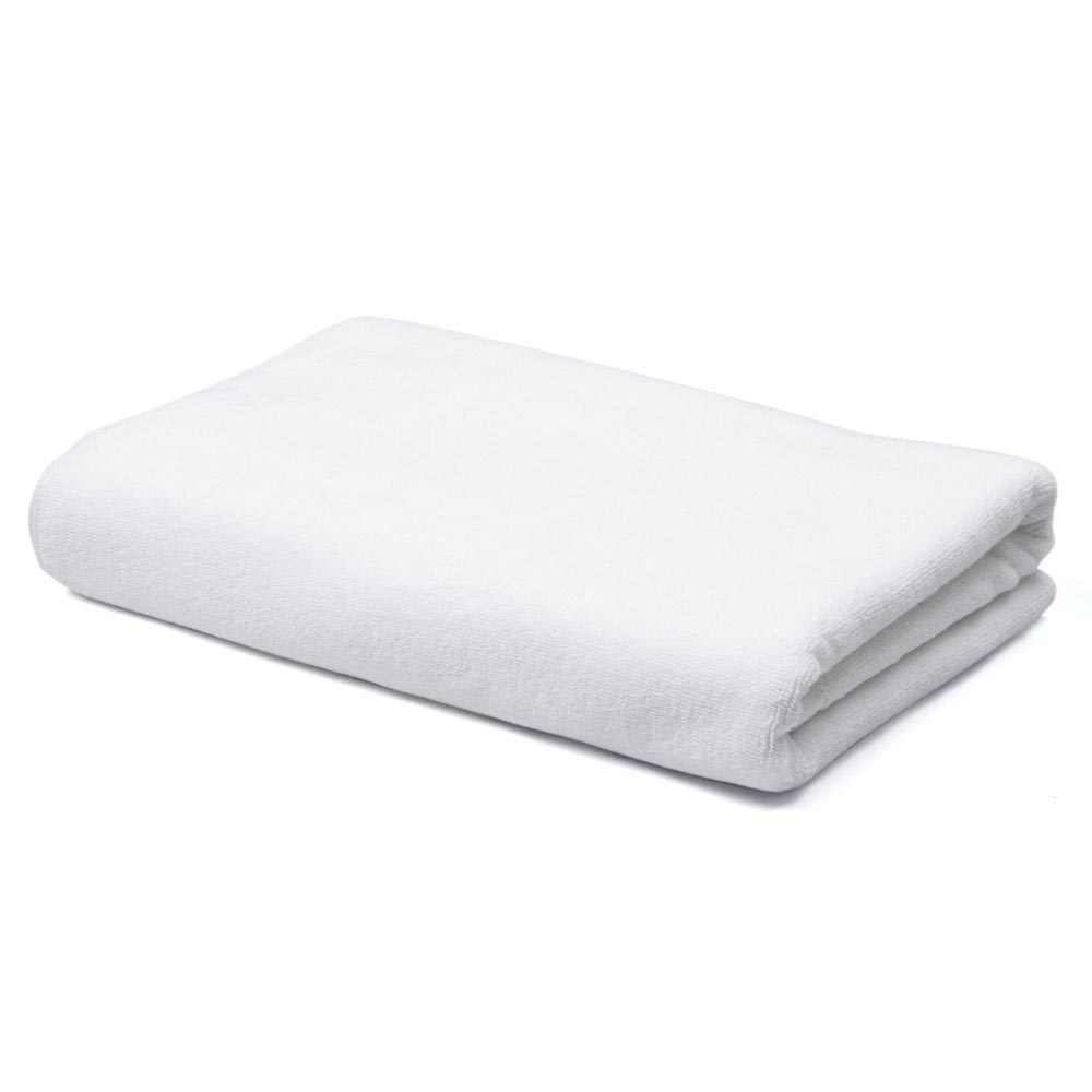 Yescom 29x56 Bath Towel White 600Gsm Ring Spun Cotton Hotel