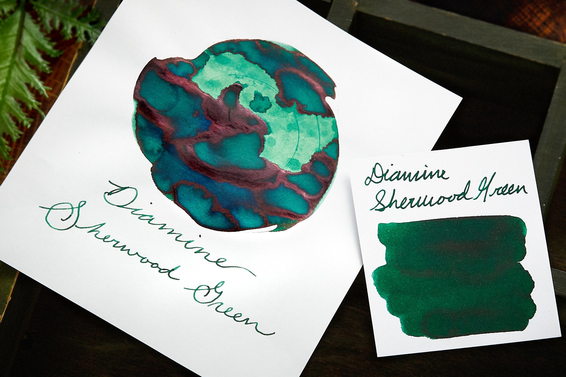 Diamine Sherwood Green - 80ml Bottled Ink