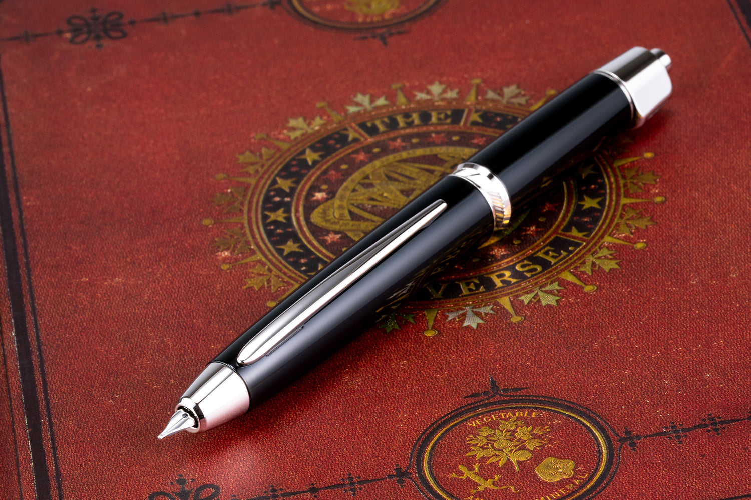 Pilot Vanishing Point LS Fountain Pen - Black/Rhodium