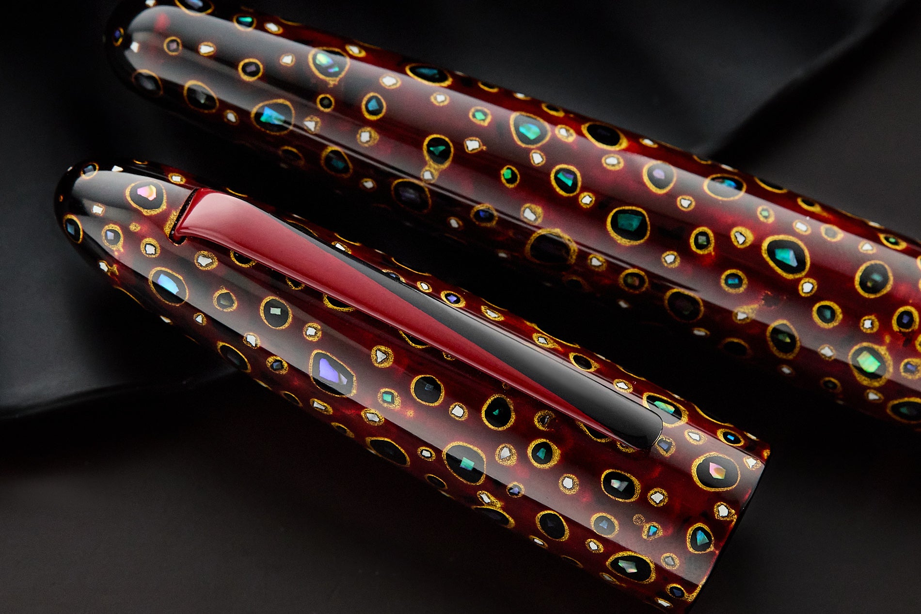 TACCIA Empress Shin Tsugaru Nuri Fountain Pen - Ame-Iro (Limited Edition)