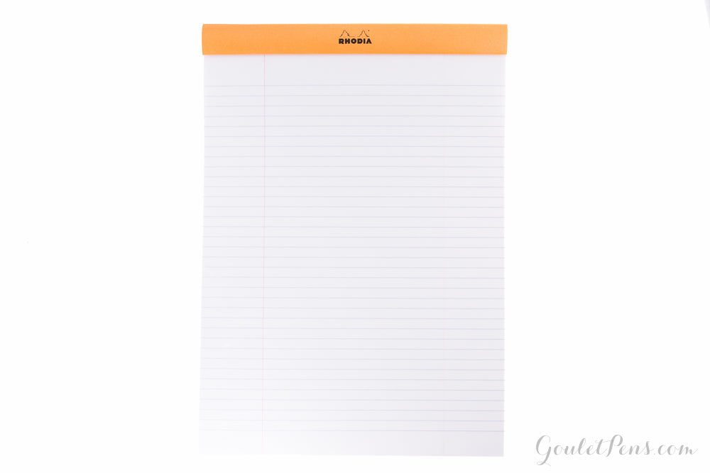 Rhodia No. 18 A4 Notepad - Orange, Lined