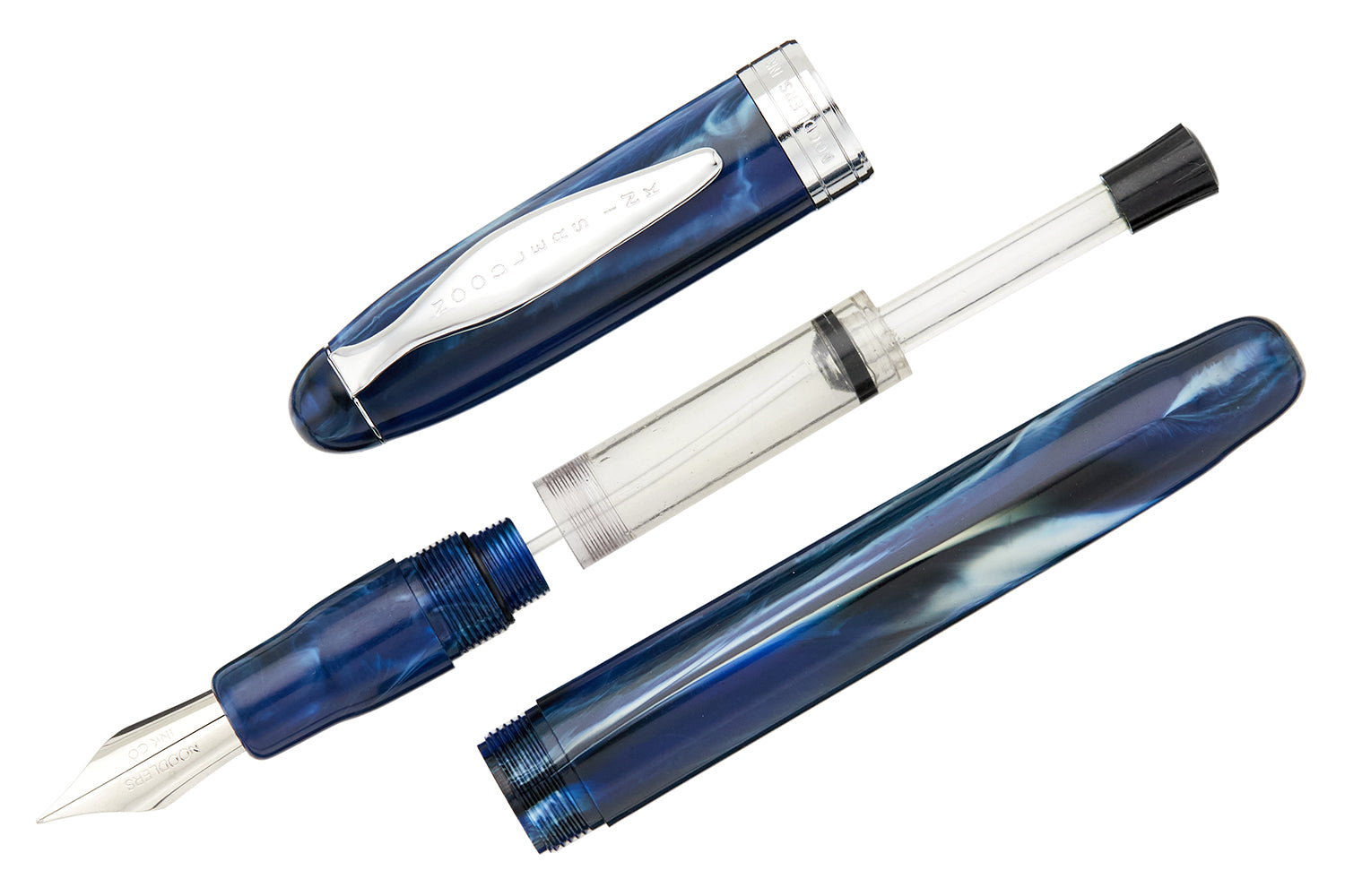 Noodler's Ahab Flex Fountain Pen - Medieval Lapis