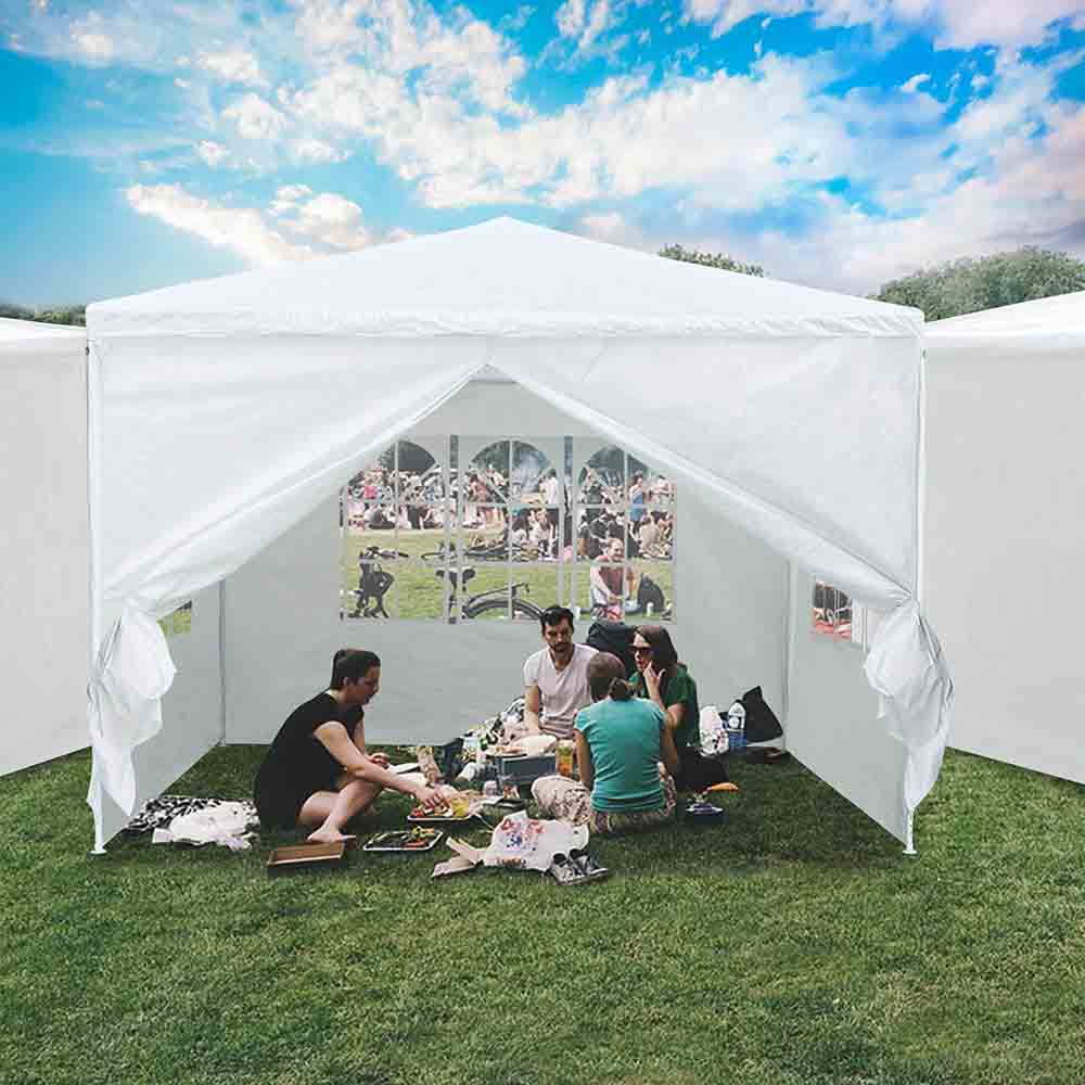 Yescom 10' x 10' Outdoor Wedding Party Tent 4 Sidewalls