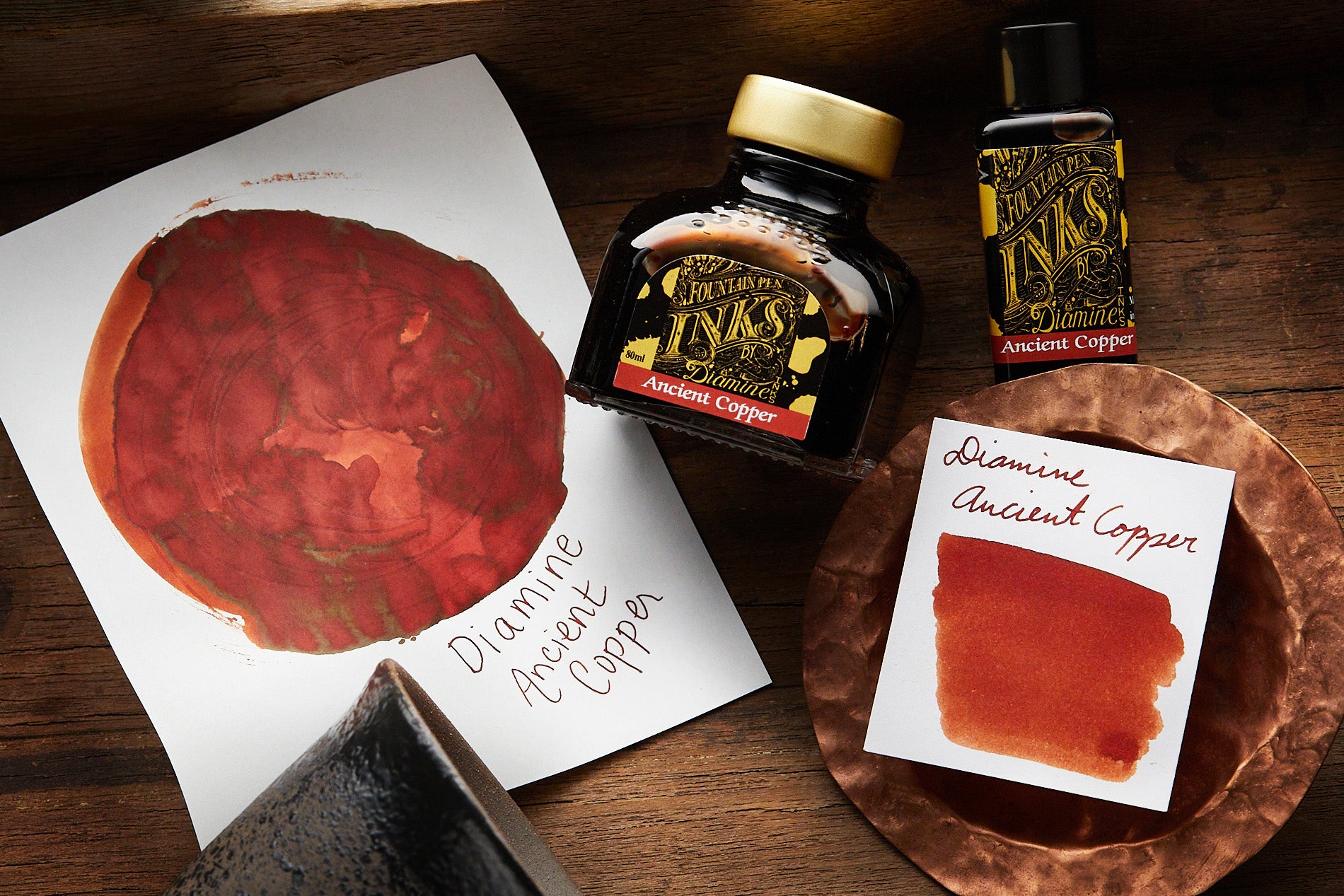 Diamine Ancient Copper - 80ml Bottled Ink