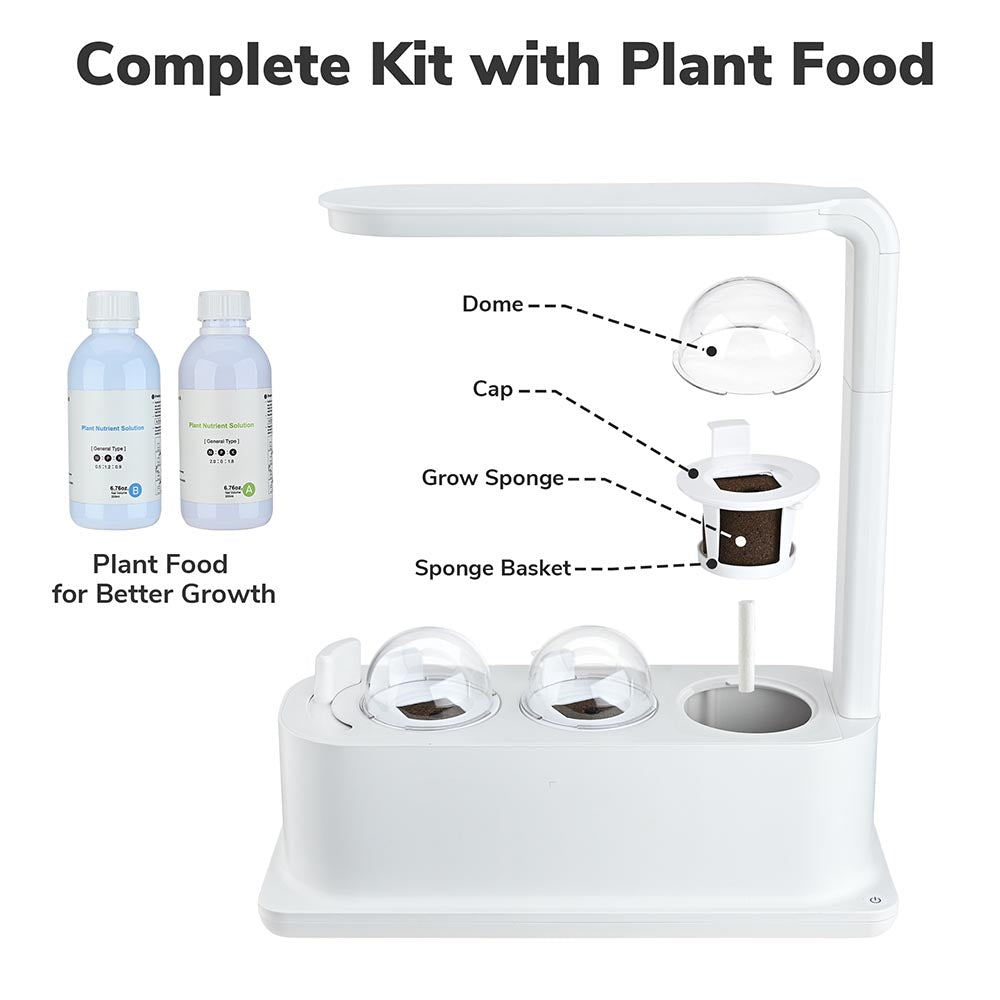 Yescom 40 Home Hydroponics Grow Lights 3 Seed Pods