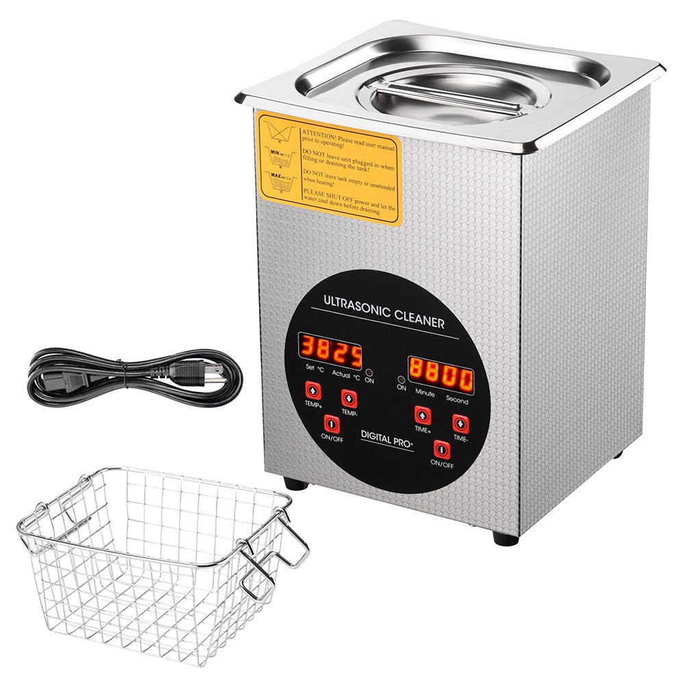 Yescom 2L Jewellery Lab Digital Ultrasonic Cleaner Machine