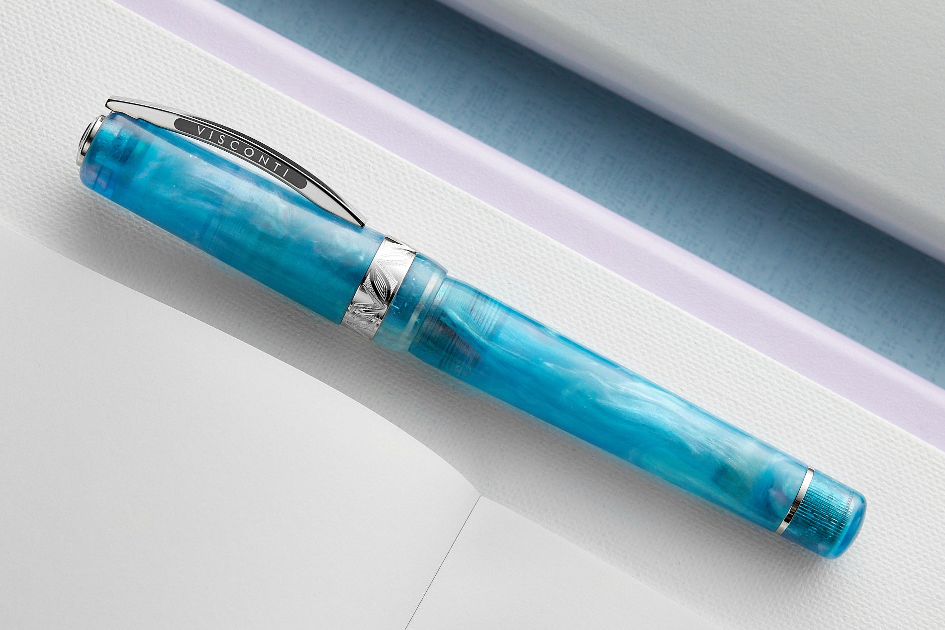 Visconti Kaleido Fountain Pen - Unicorn Galaxy