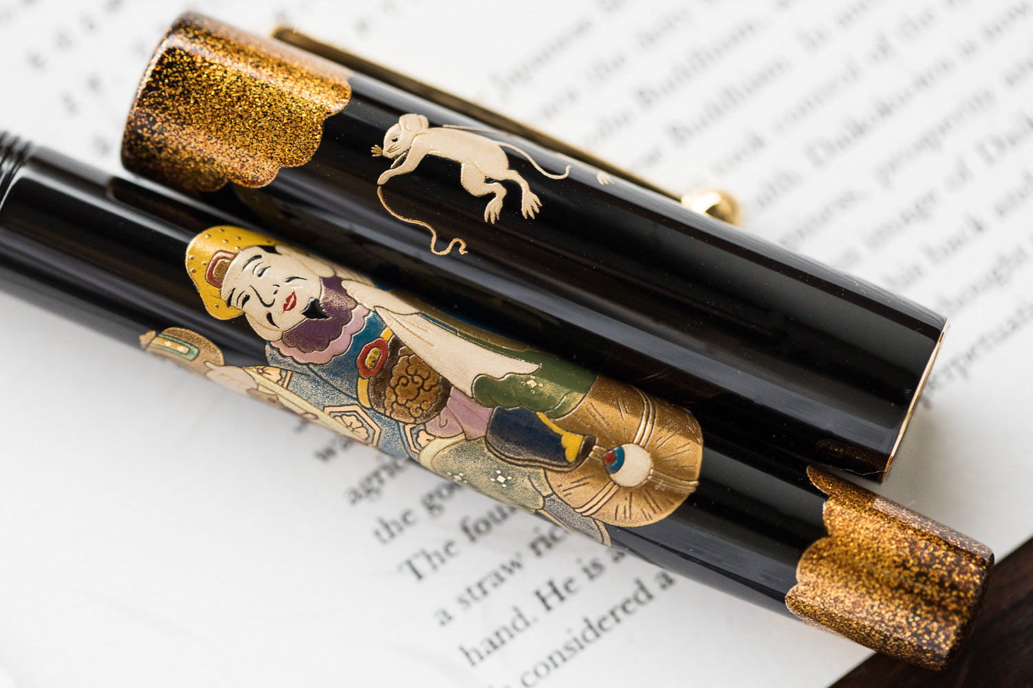 Namiki Yukari Fountain Pen - Seven Gods Daikoku-ten (100th Anniversary Limited Edition)