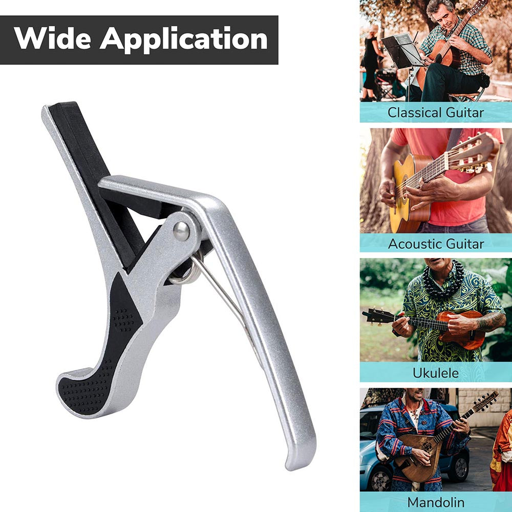 Yescom Trigger Guitar Capo for Electric Acoustic guitars Color Opt