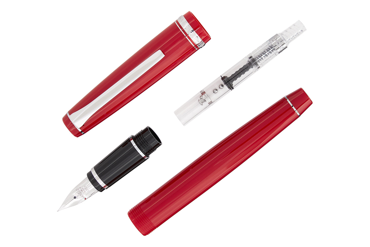 Pilot Falcon Fountain Pen - Red