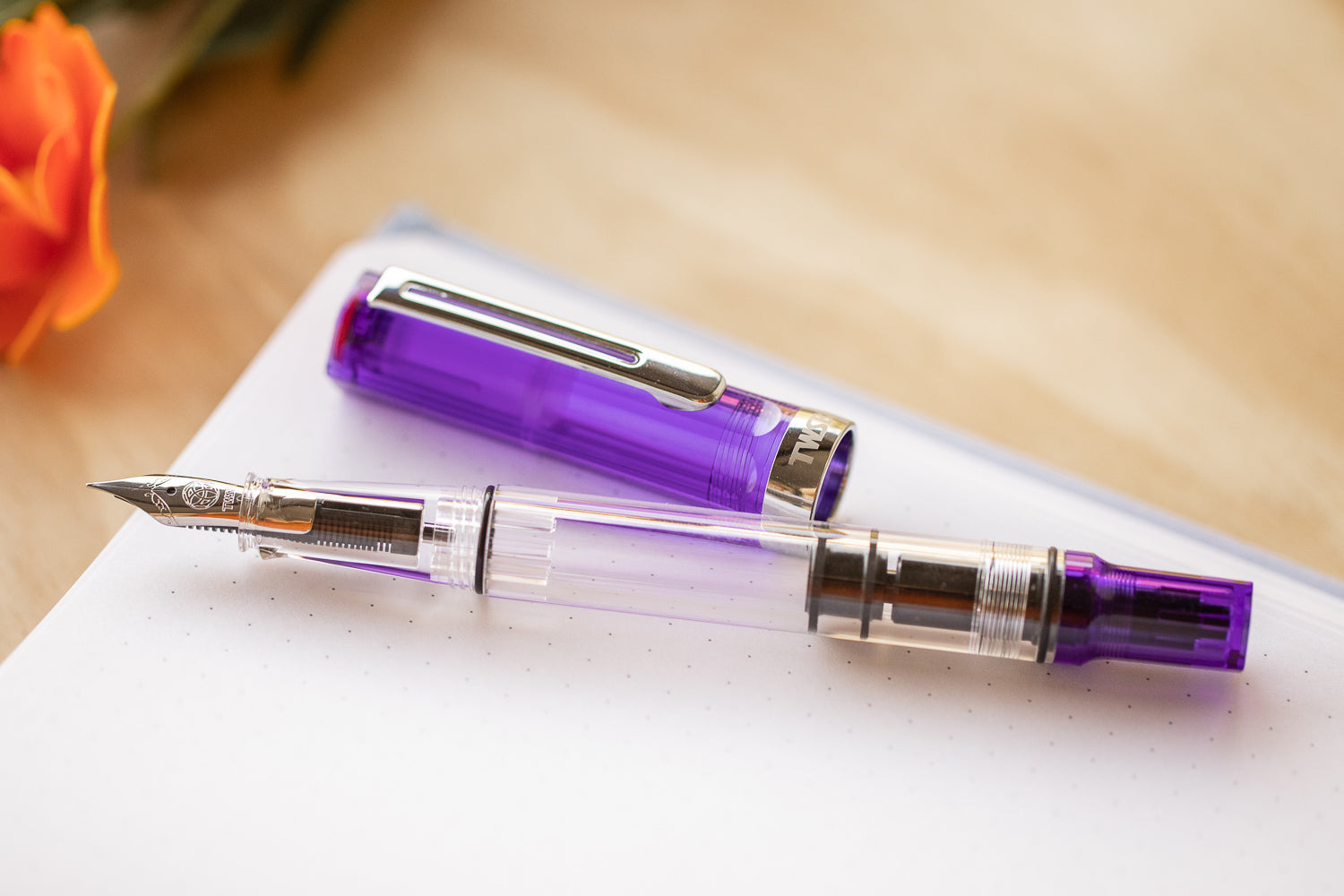 TWSBI ECO Fountain Pen - Transparent Purple