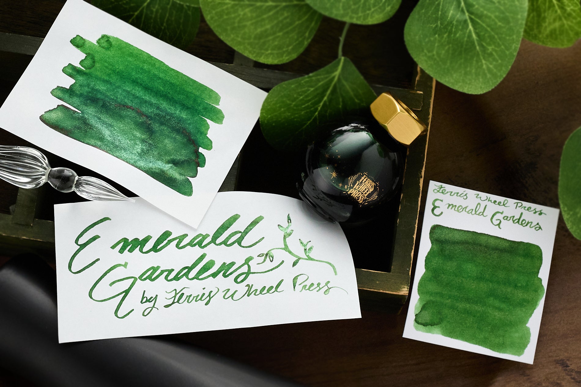 Ferris Wheel Press Emerald Gardens - 20ml Bottled Ink