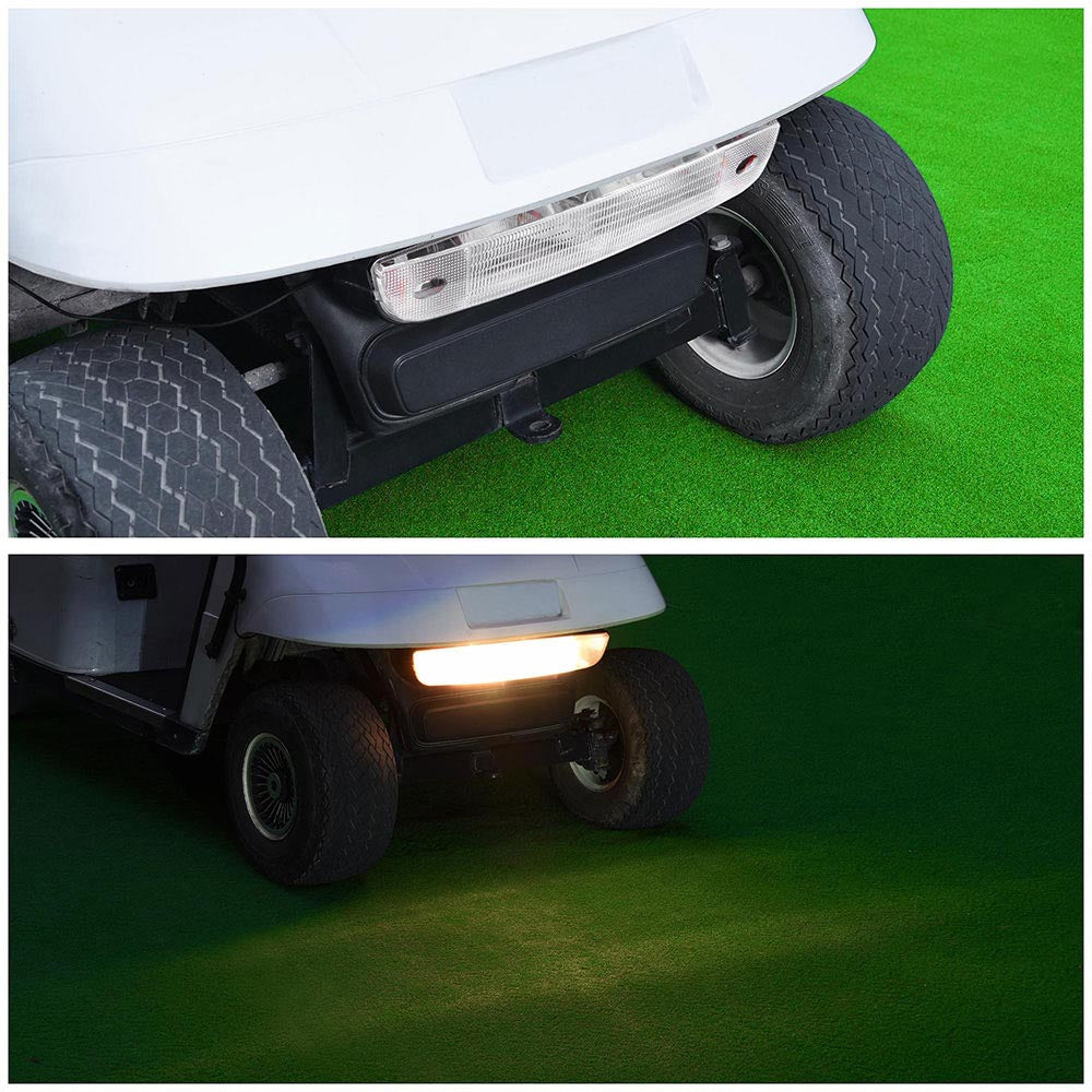 Yescom Golf Cart Halogen Headlight & LED Tail Light Kit for EZGO TXT