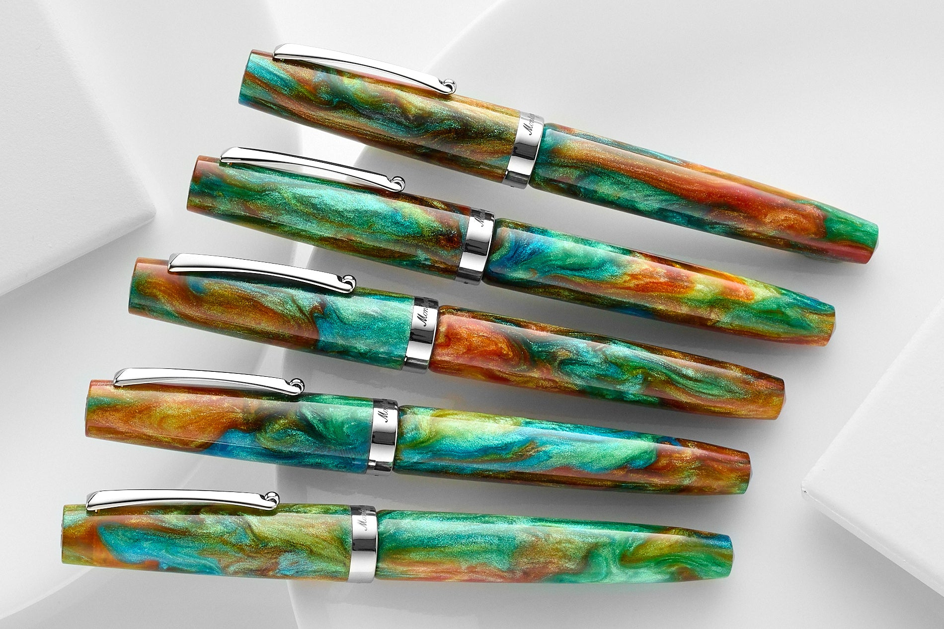 Montegrappa Tarvisium Fountain Pen - Paradise Falls (Limited Edition)