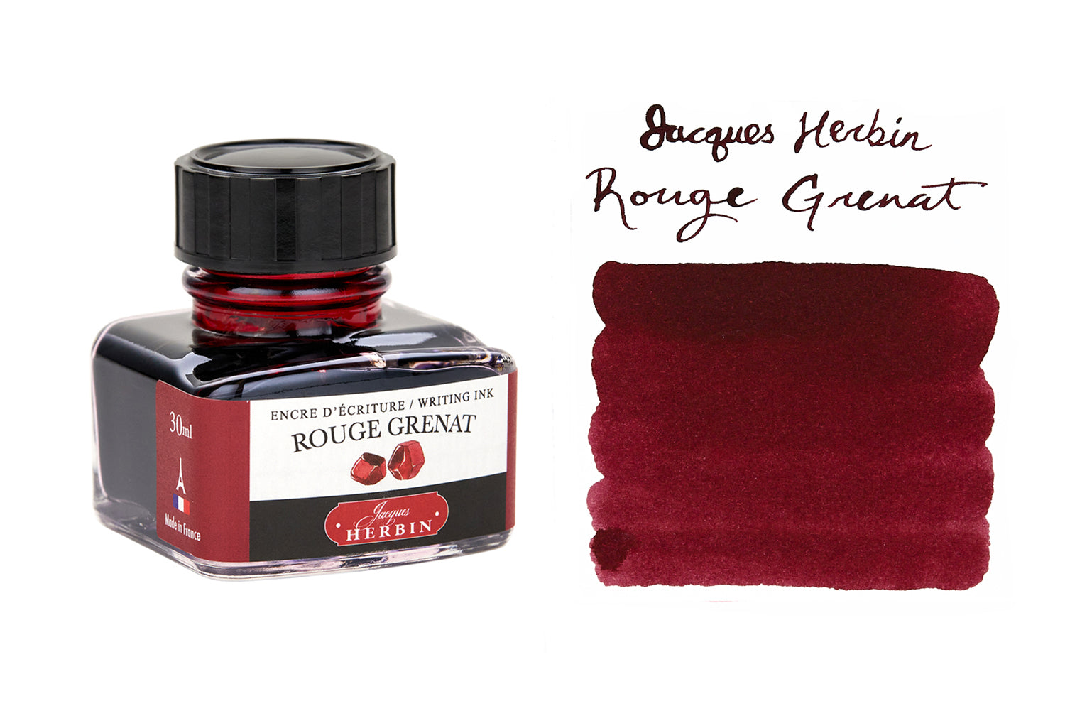 Jacques Herbin Rouge Grenat - 30ml Bottled Ink