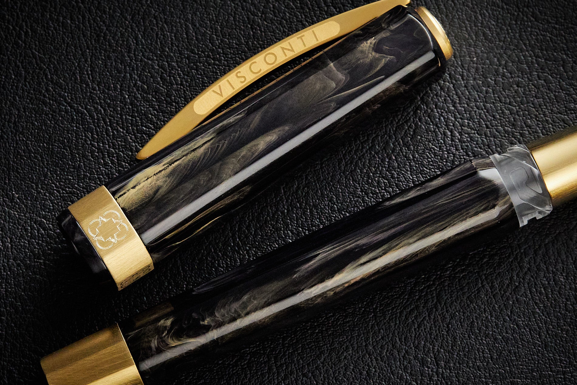 Visconti Opera Gold Fountain Pen - Black