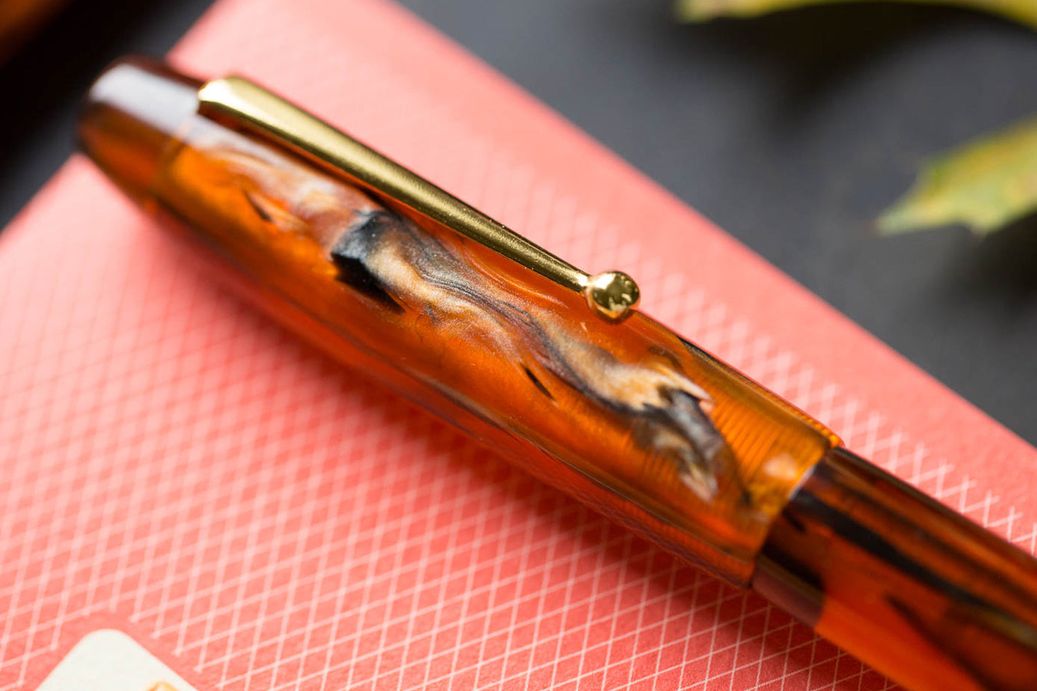 Edison Collier Fountain Pen - Antique Marble